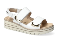 chaussure mobils sandales cirila blanc